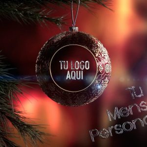 Logo Bola de Navidad