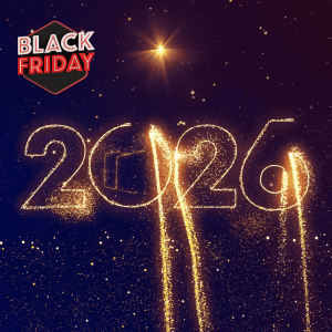 Animación Saludo Feliz Año Nuevo 2026 Brillo Dorado