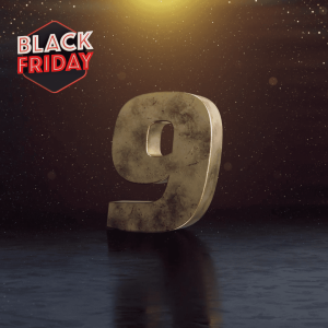 Animación 3D Dorado Cuenta Regresiva Feliz Año Nuevo 2026